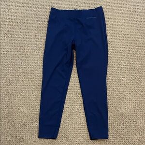 Outerknown Active Leggings Navy Blue 7/8 Length size Medium